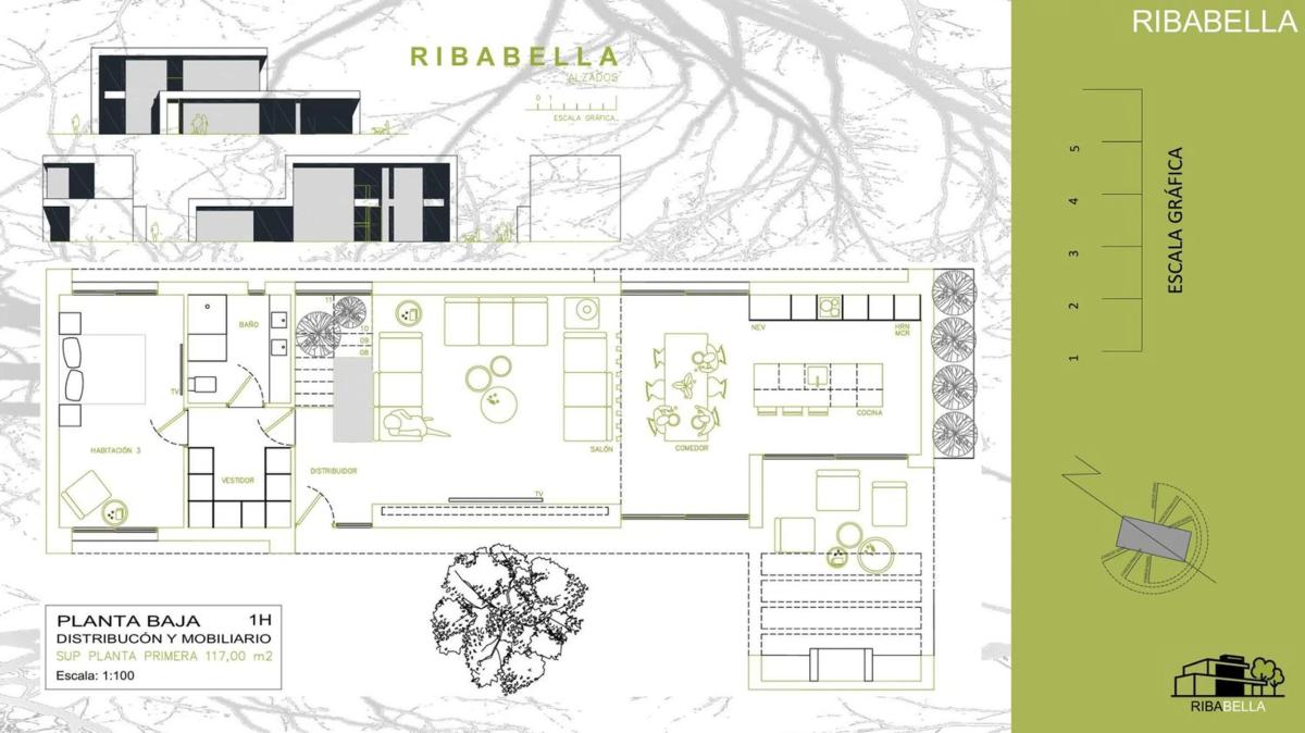 Obra nueva Ribabella en Riba-Roja de Túria (Revista) plan 5