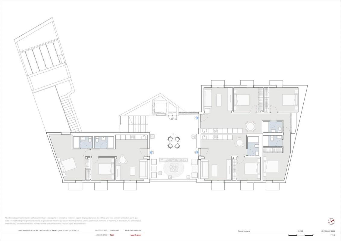 Obra nueva Madreselva en Burjassot (Revista) plan 1