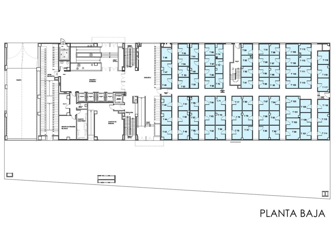 Obra nueva Barrio de la Torre, 119 viviendas en La Torre (Revista) plan 4
