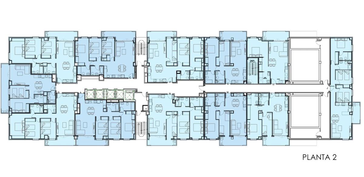 Obra nueva Barrio de la Torre, 119 viviendas en La Torre (Revista) plan 5