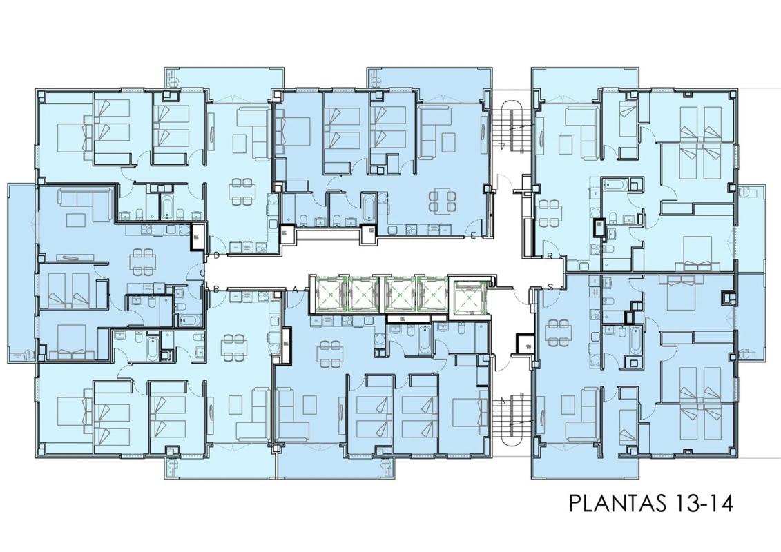Obra nueva Barrio de la Torre, 119 viviendas en La Torre (Revista) plan 8
