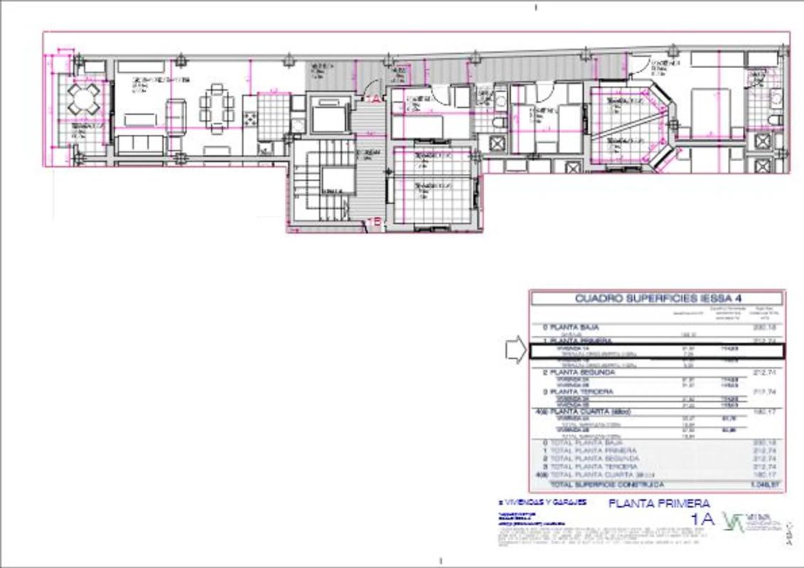 Obra nueva Residencial La Iessa 4 en Benimàmet (Revista) plan 2