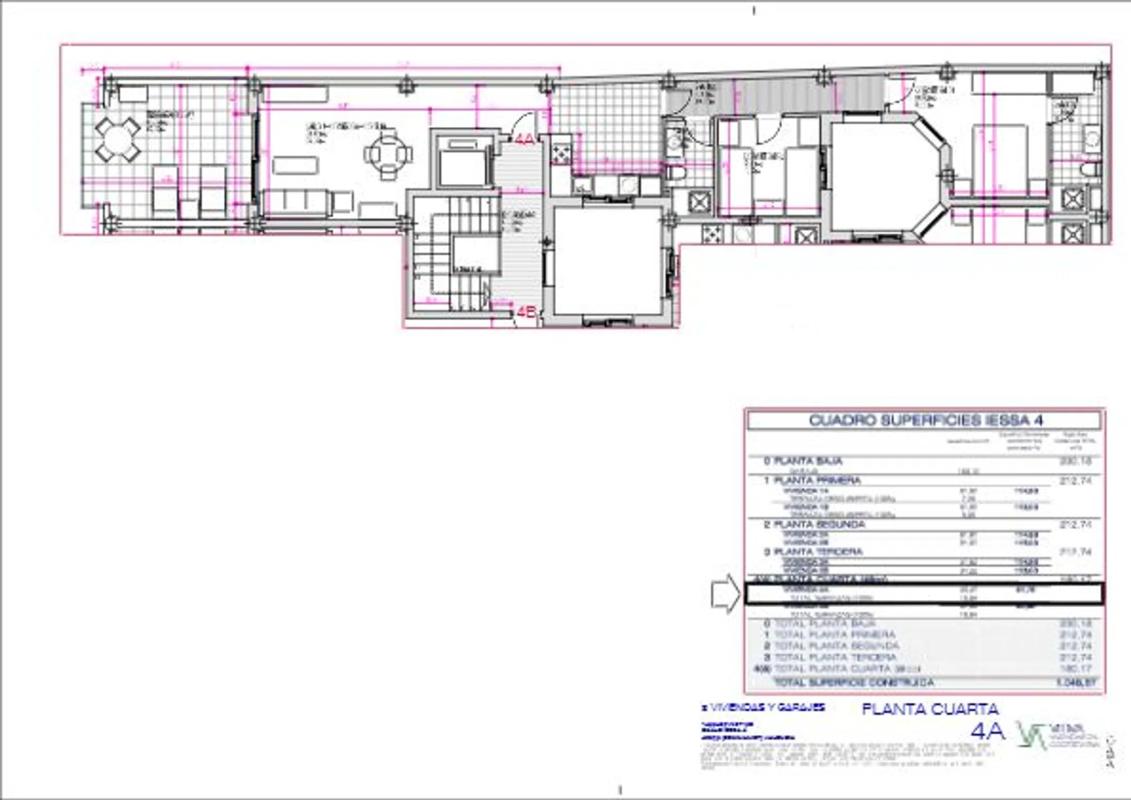 Obra nueva Residencial La Iessa 4 en Benimàmet (Revista) plan 3