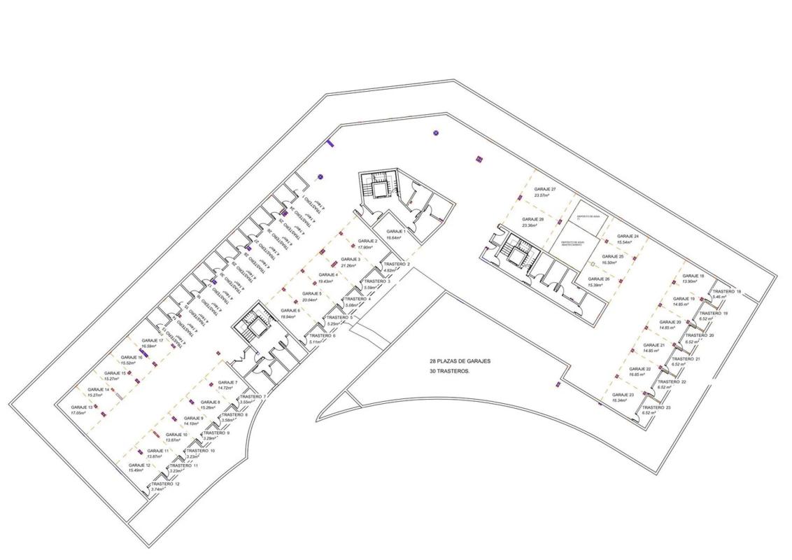 Obra nueva Residencial Tajinaste en San Miguel de Abona (Revista) plan 1