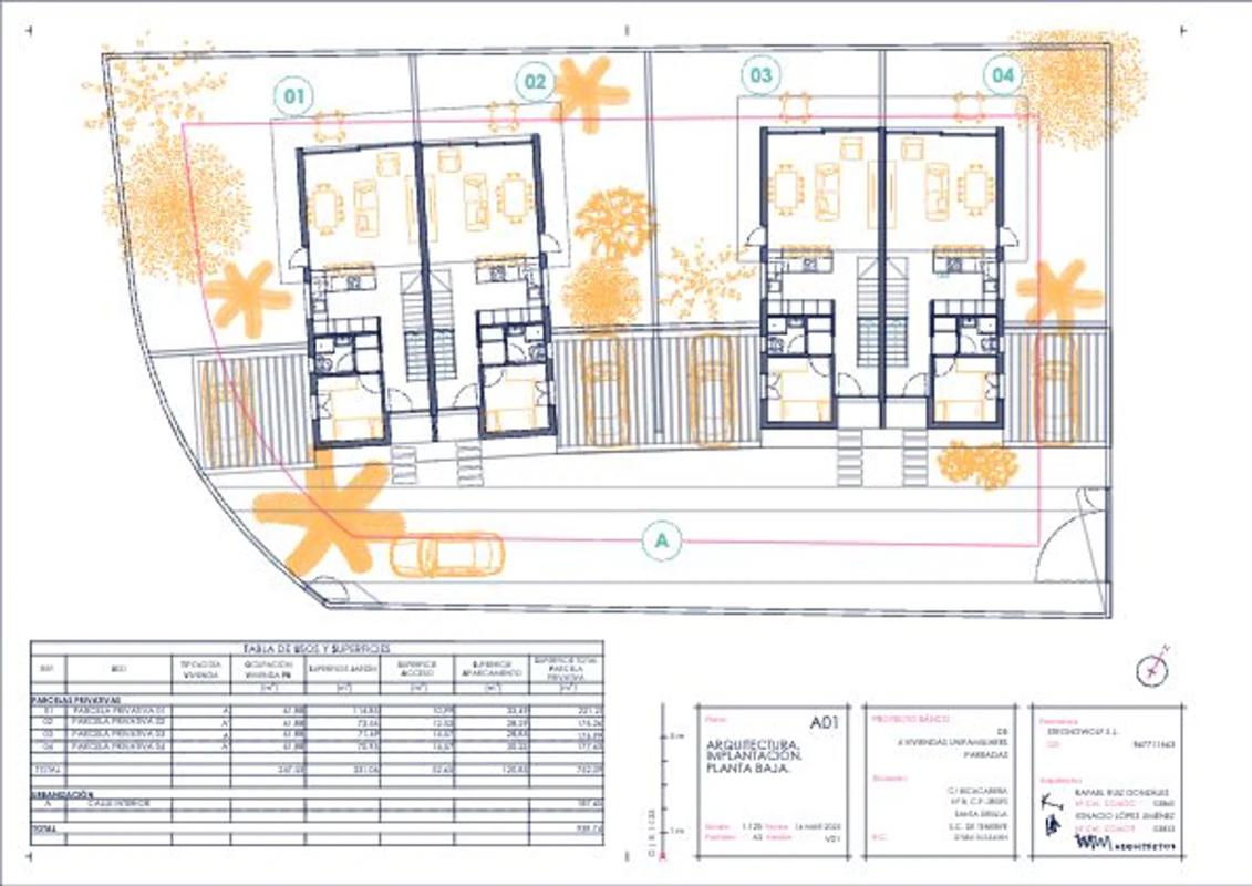 Obra nueva La Quinta III en Santa Ursula (Revista) plan 2