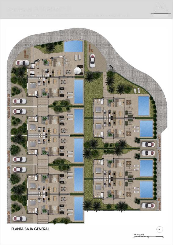 Obra nueva Almanzor II en Monforte del Cid (Revista) plan 3
