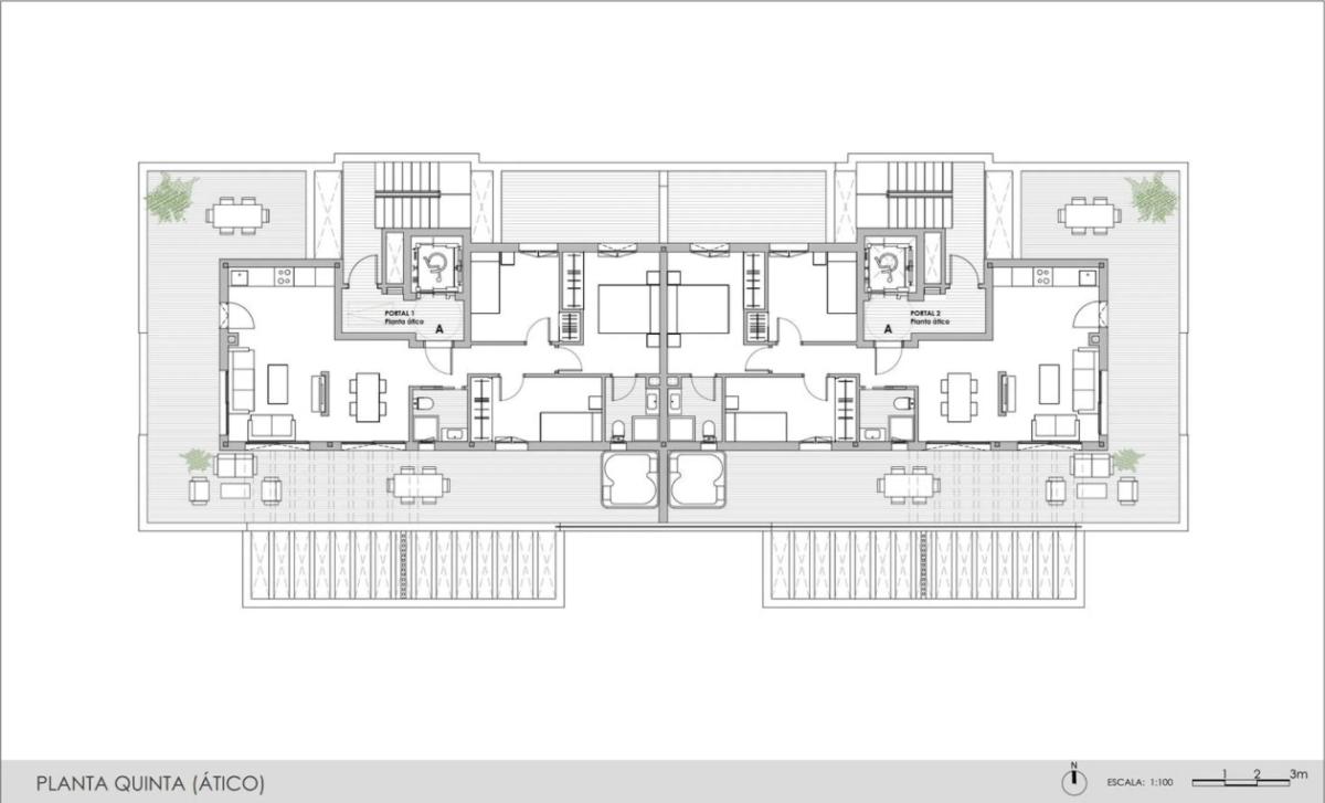 Obra nueva Electus en Mijas (Revista) plan 1