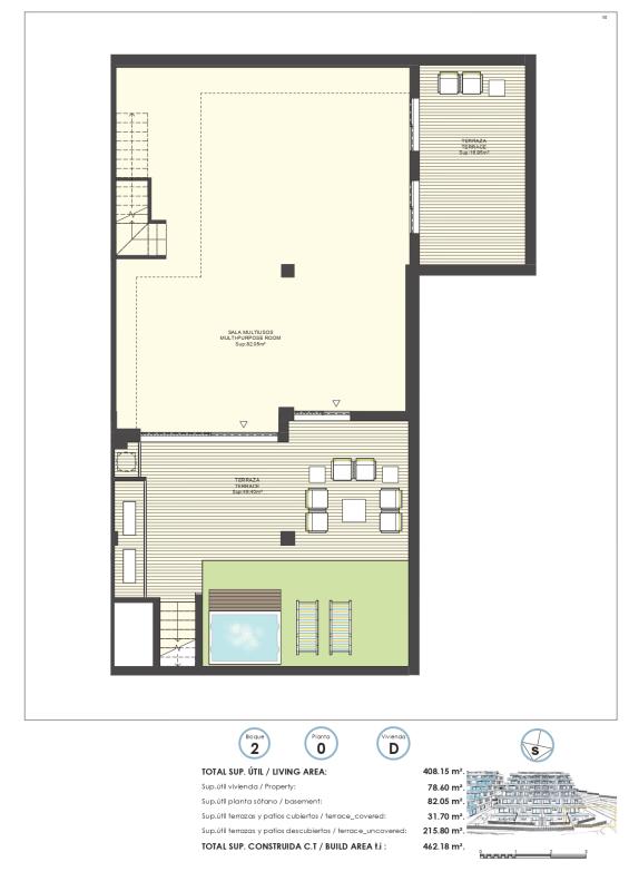 Venta de duplex en Calle Cuba con C/Venezuela s/n, Finestrat plan 3