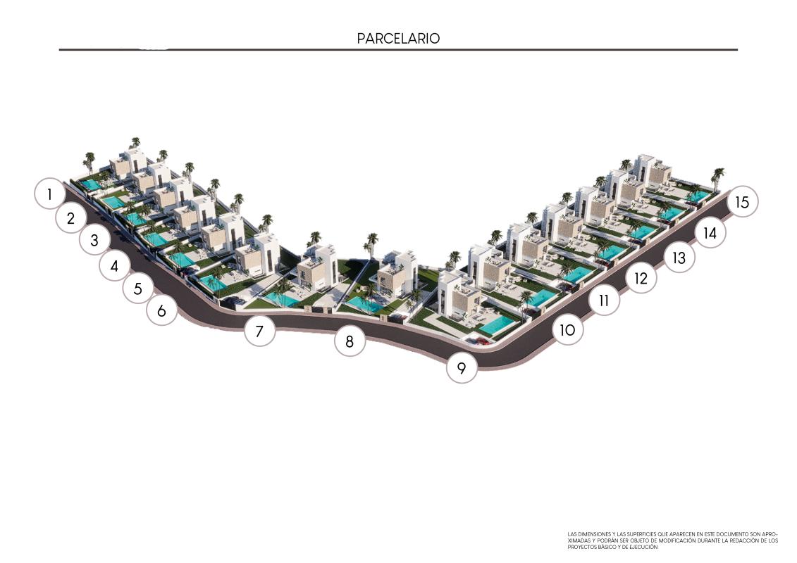 Obra nueva Las Bellas Luxury Villas en Finestrat (Revista) plan 2