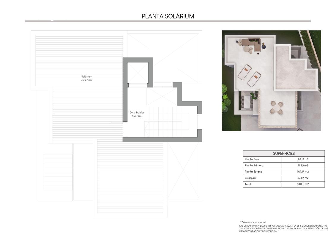 Obra nueva Las Bellas Luxury Villas en Finestrat (Revista) plan 6