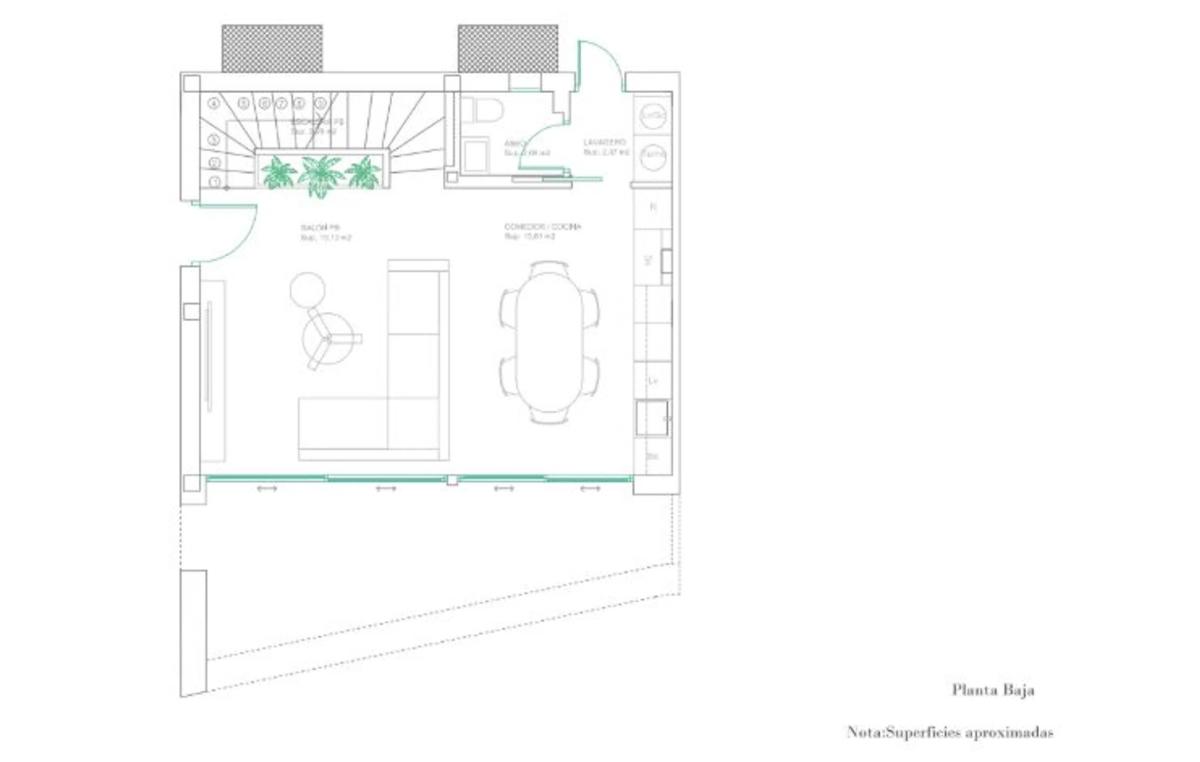 Venta de chalet adosado en Calle Malta, 1 , Gran Alacant plan 2
