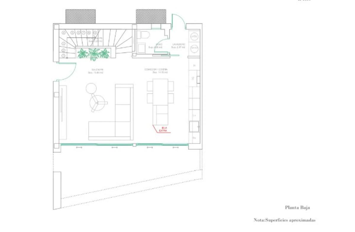 Venta de chalet adosado en Calle Malta, 1 , Gran Alacant plan 3