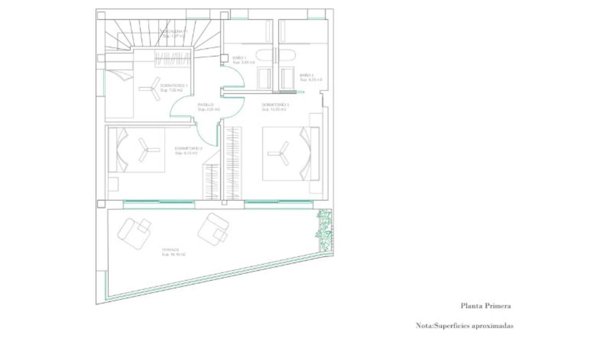Venta de chalet adosado en Calle Malta, 1 , Gran Alacant plan 6