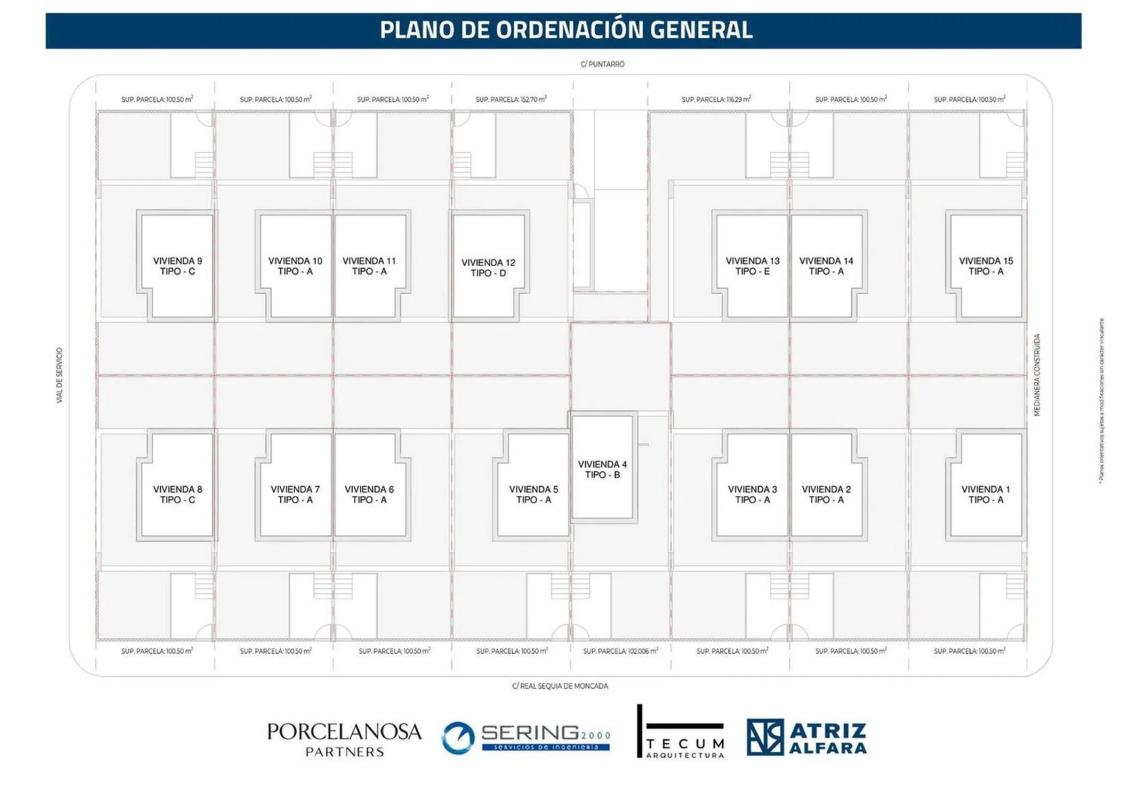 Venta de chalet adosado en Calle Real Acequia de Moncada s/n , Alfara del Patriarca plan 1