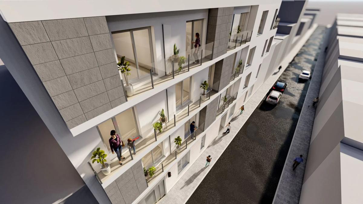 Obra nueva Edificio San Ramón en Gandia (Revista) plan 1