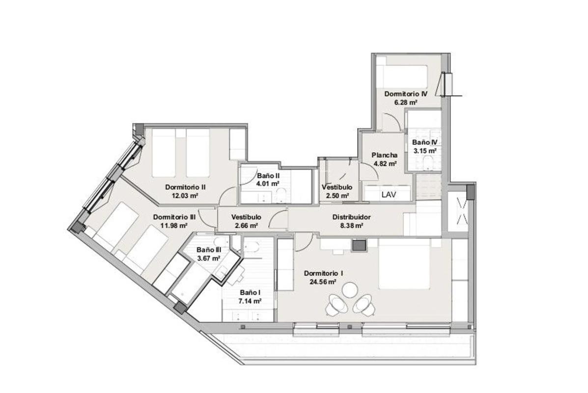 Obra nueva 108 Castelló en Madrid (Revista) plan 1