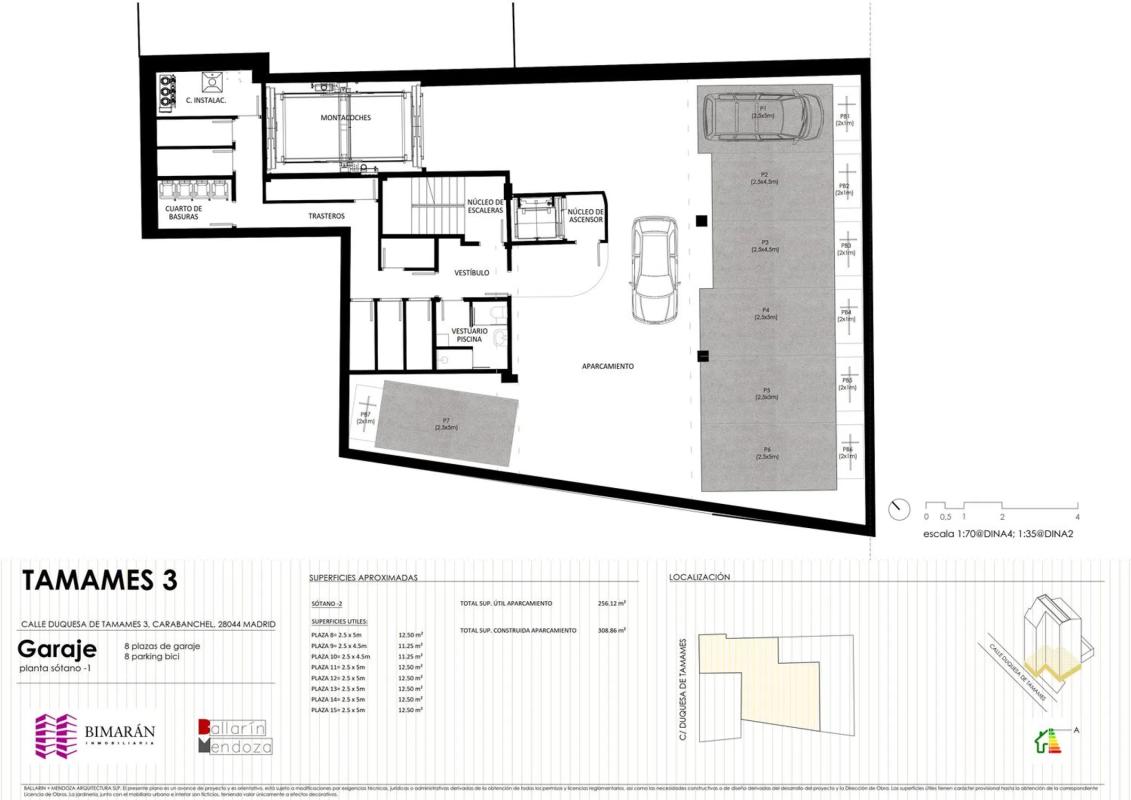Venta de piso en Calle Duquesa de Tamames, 3, Madrid
plan 1
