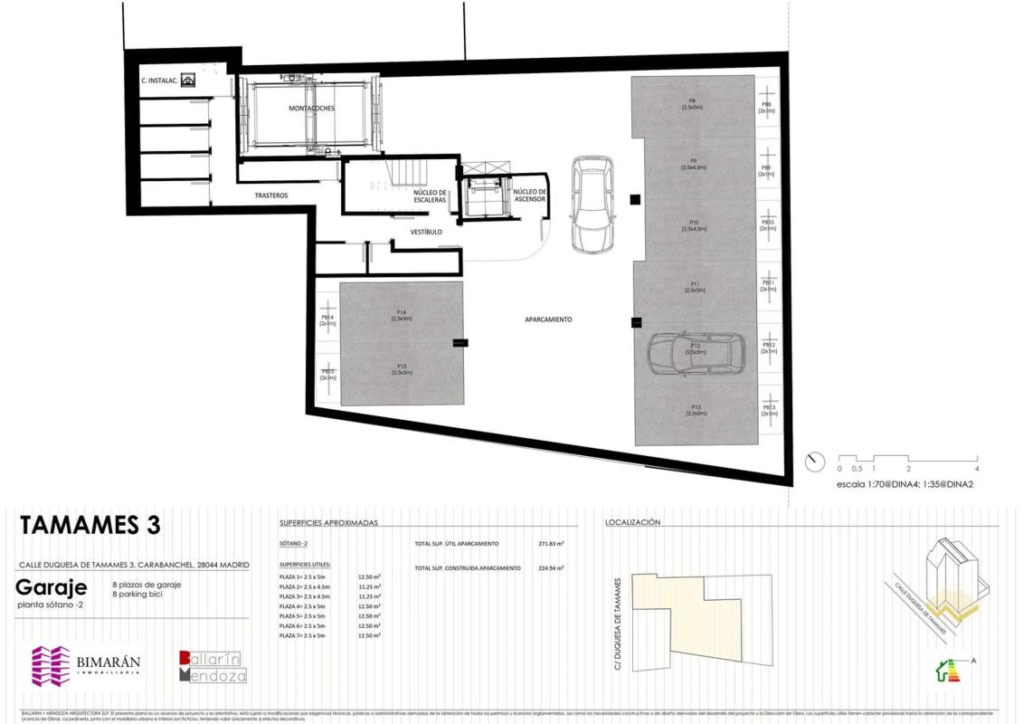 Venta de piso en Calle Duquesa de Tamames, 3, Madrid
plan 2