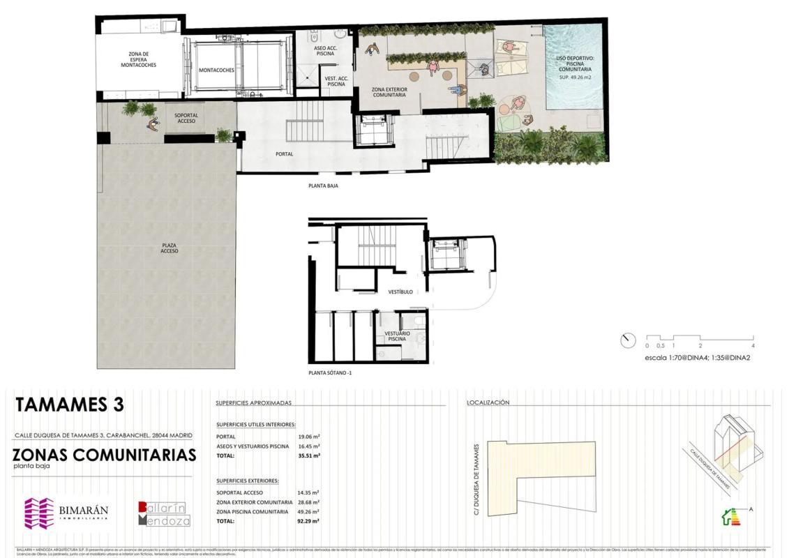 Venta de piso en Calle Duquesa de Tamames, 3, Madrid
plan 3