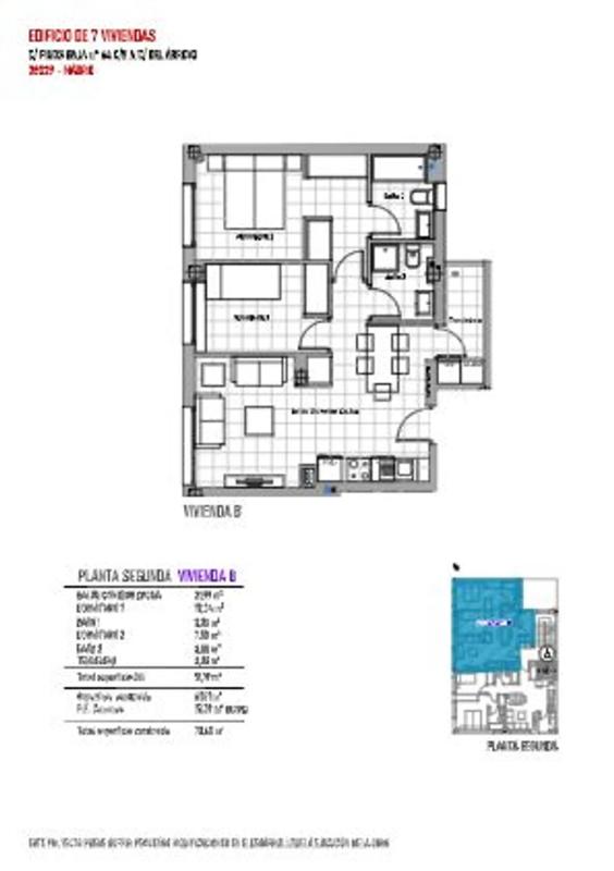 Nowa nieruchomość Arroyo w Madryt plan 1