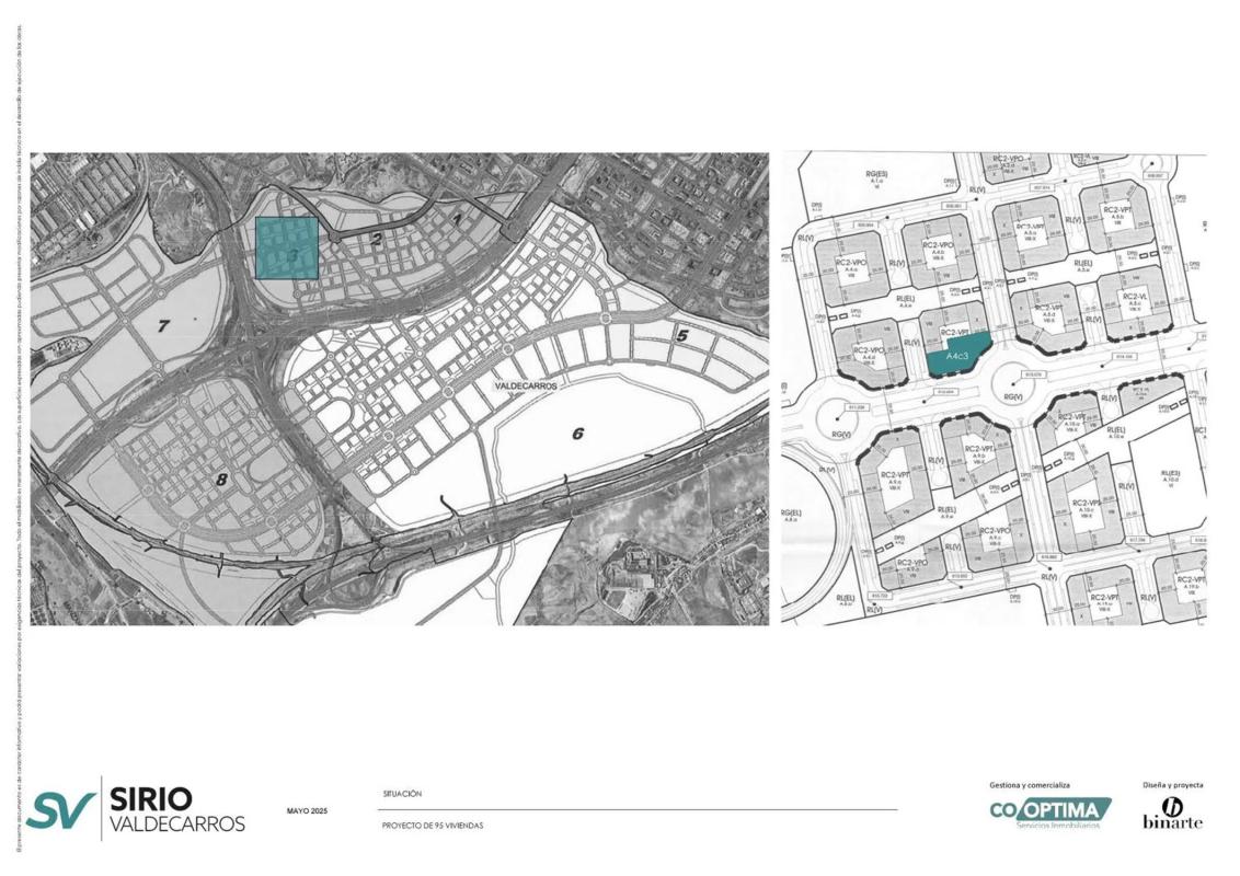Venta de piso en Parcela A4-C3 s/n, Madrid
plan 1
