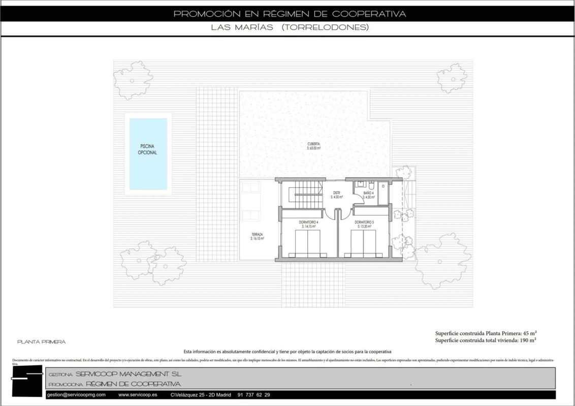 Obra nueva Las Marías en Torrelodones (Revista) plan 2