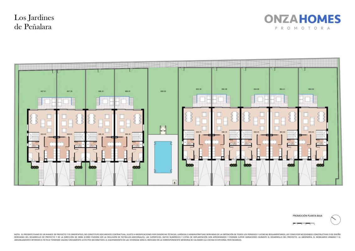 Venta de chalet adosado en Calle Amparo, 10 , Pozuelo de Alarcón plan 1