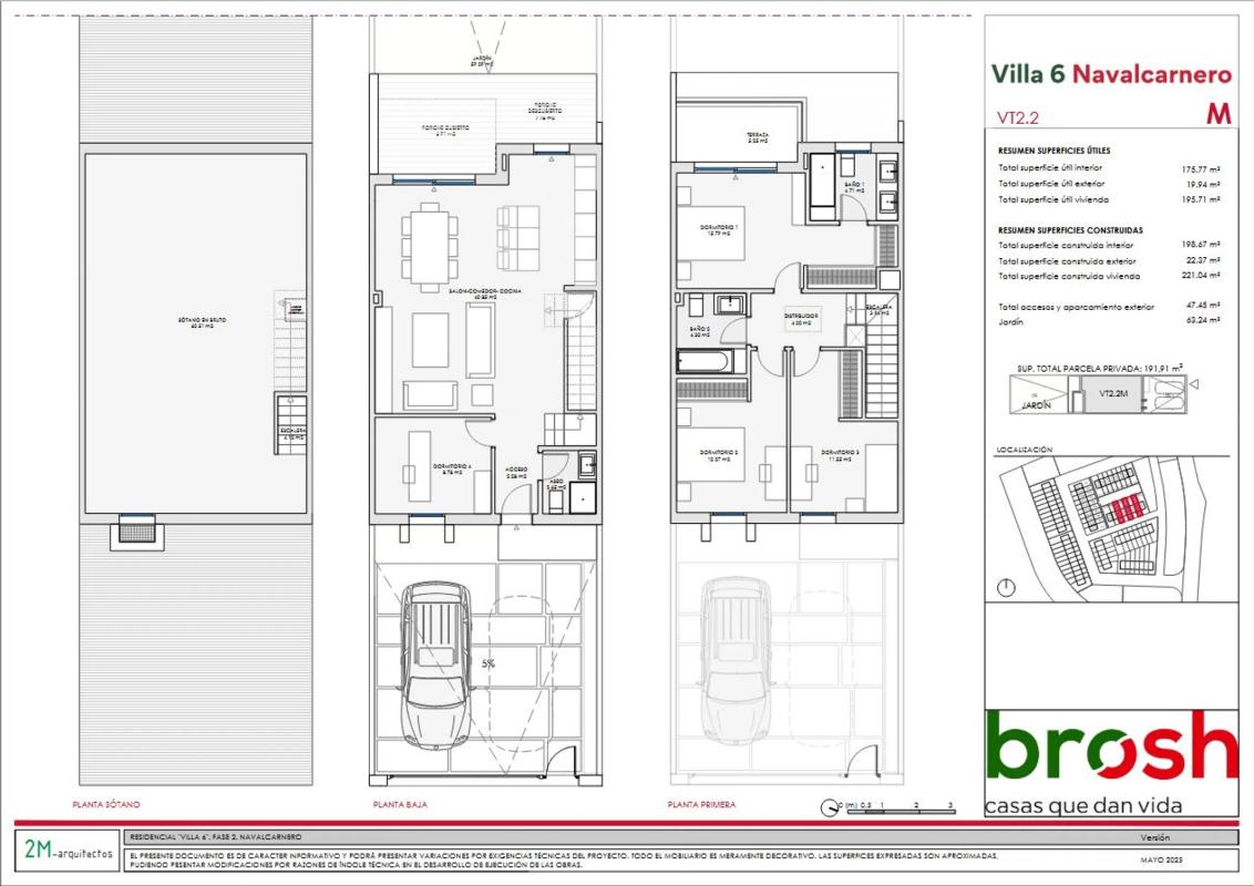 Obra nueva Villa 6 Navalcarnero, Fase 2 en Navalcarnero (Revista) plan 1