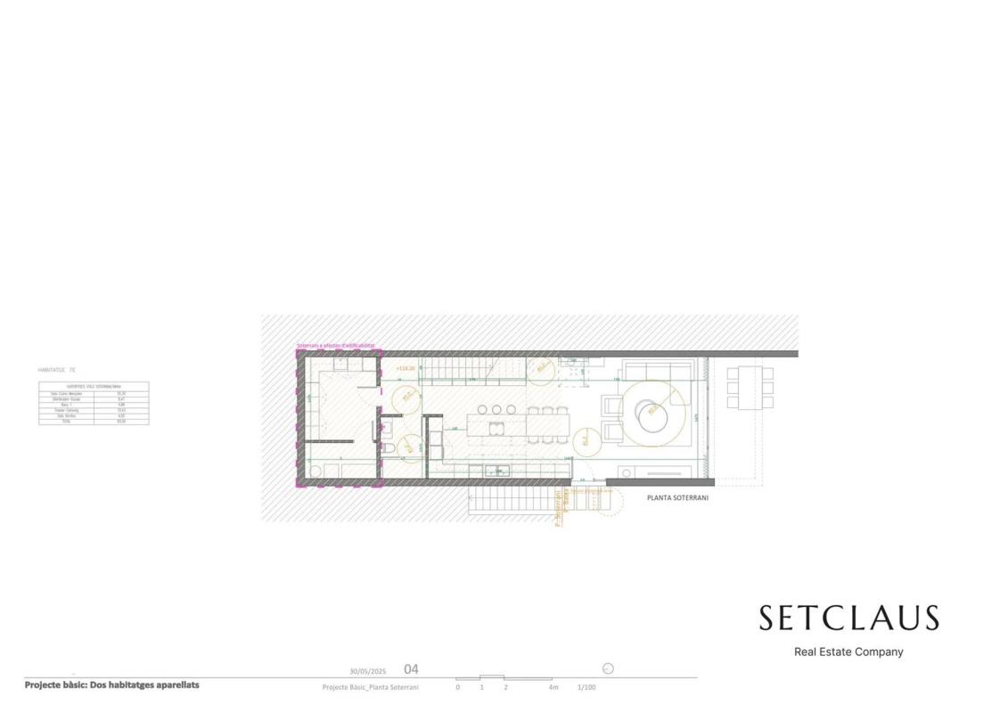 Obra nueva Tarragona en Teià (Revista) plan 1