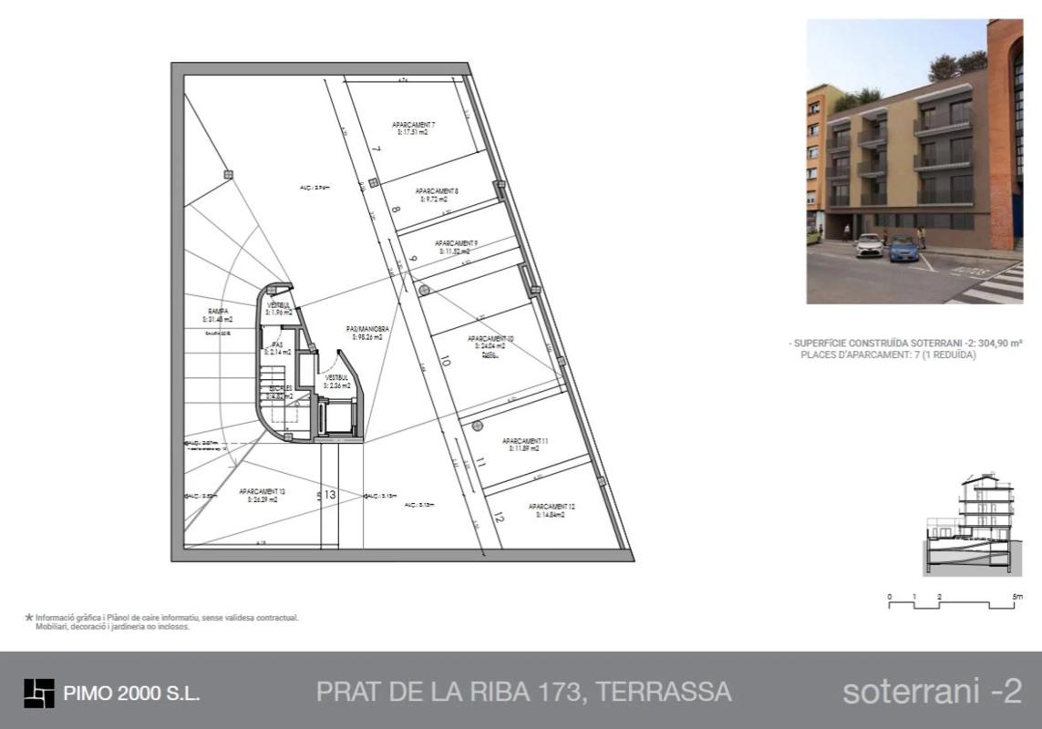 Venta de piso en Calle Prat de la Riba, 173, Terrassa
plan 2