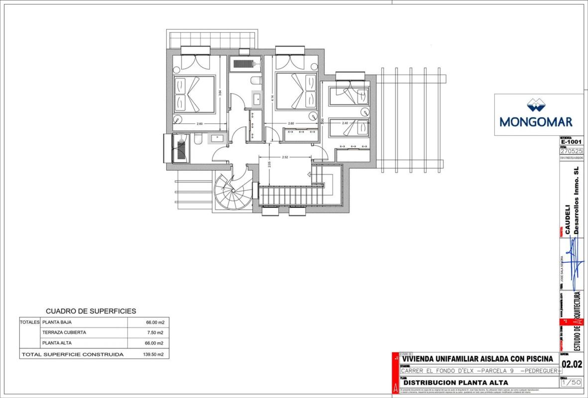 New construction Villa Fondo in Pedreguer plan 5