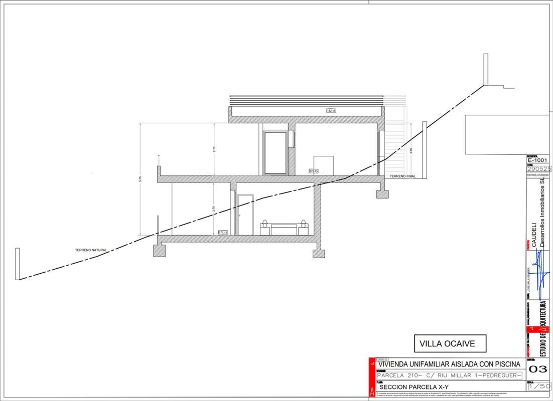 Sale of independent chalet in Cerrer Riu Millars, 1, Pedreguer
 plan 1
