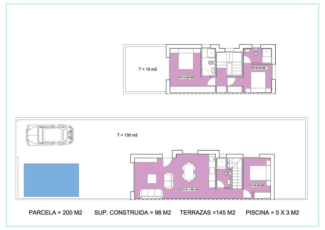Недвижимость на продажу и в аренду в Испании plan 1