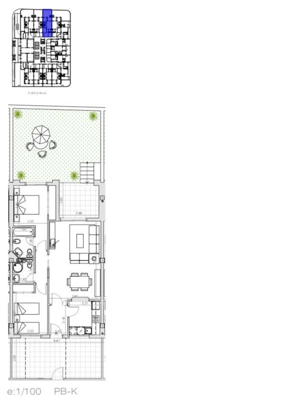 Venta de piso en Calle Cabo Prior, 2, Orihuela
plan 1