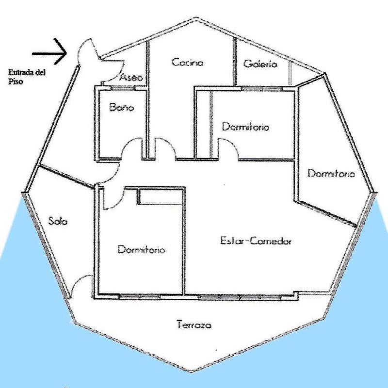 Sale of apartment in Avenida Jaime I el Conquistador, El Campello
plan 1