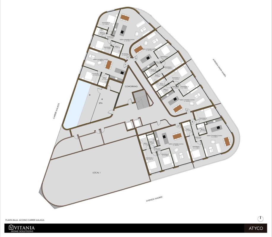 Venta de piso en Calle Málaga, 10, Calpe
plan 2