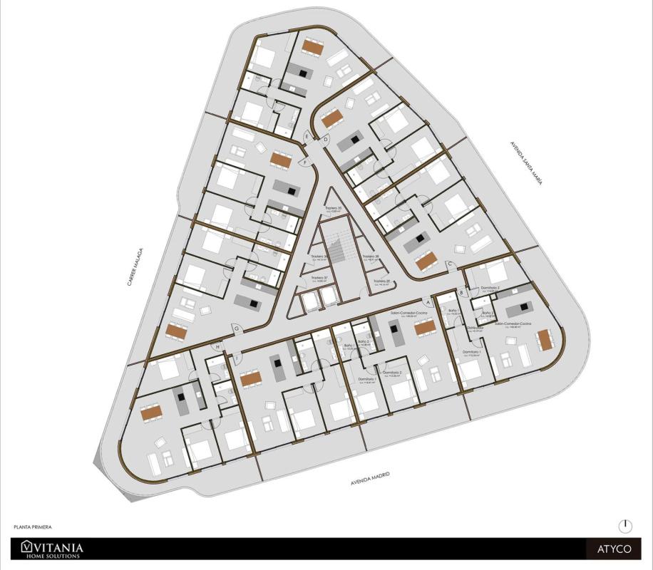 Venta de piso en Calle Málaga, 10, Calpe
plan 3