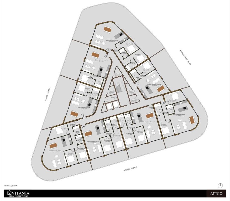 Venta de piso en Calle Málaga, 10, Calpe
plan 6