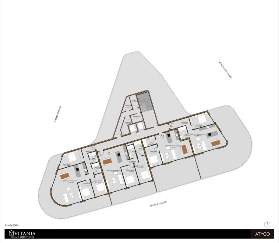 Venta de piso en Calle Málaga, 10, Calpe
plan 7