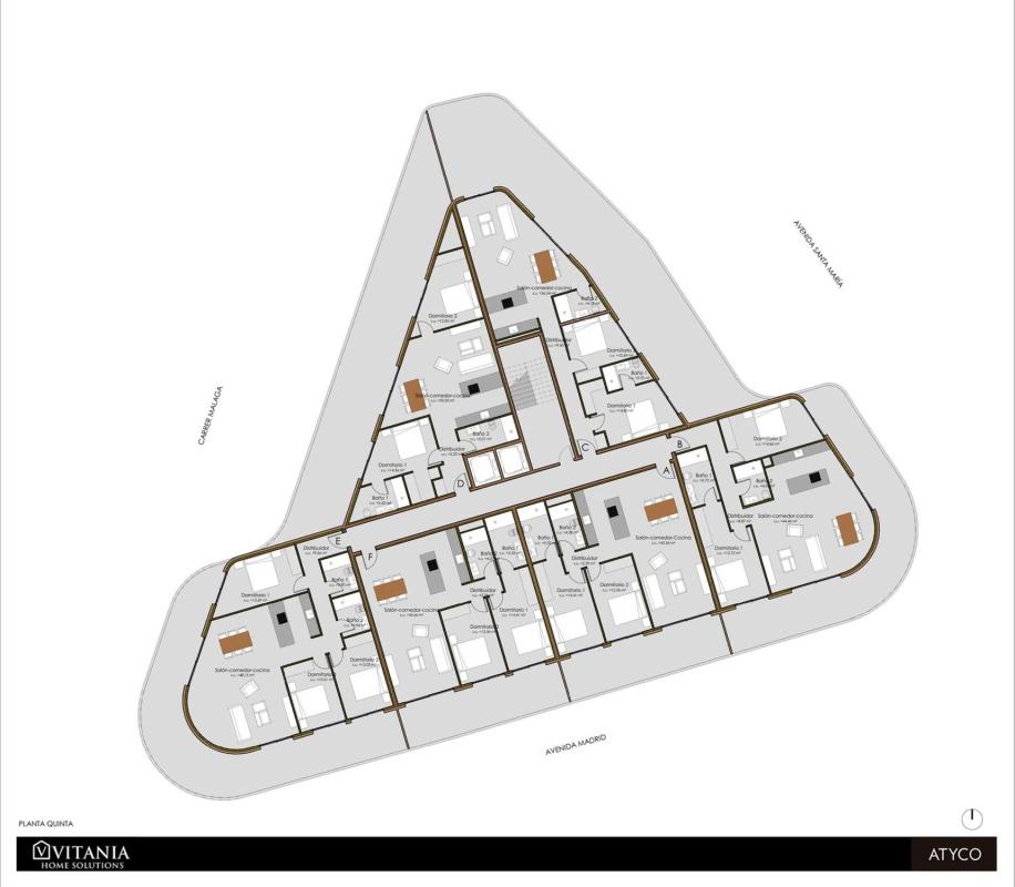 Venta de piso en Calle Málaga, 10, Calpe
plan 9