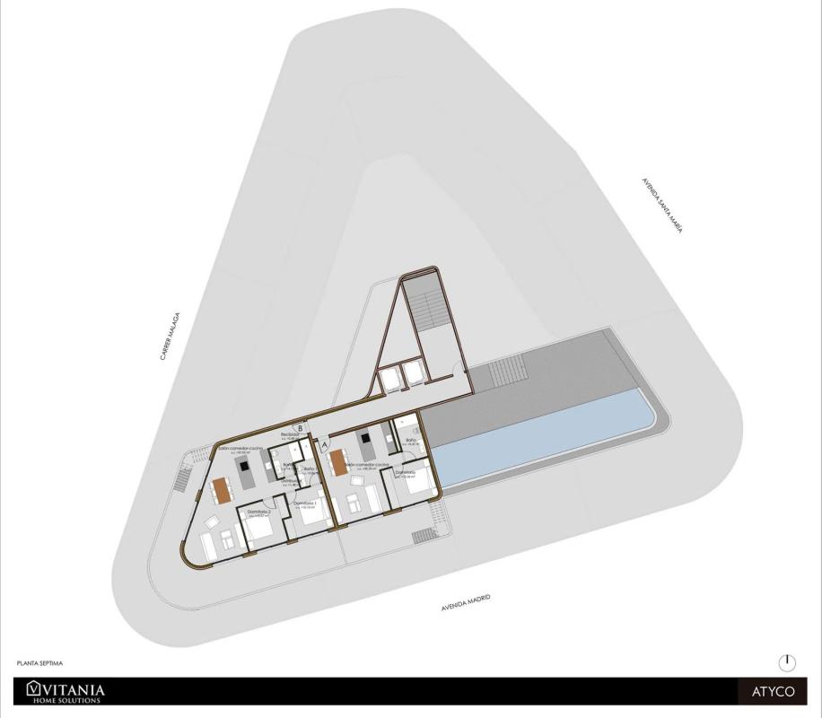 Venta de piso en Calle Málaga, 10, Calpe
plan 10