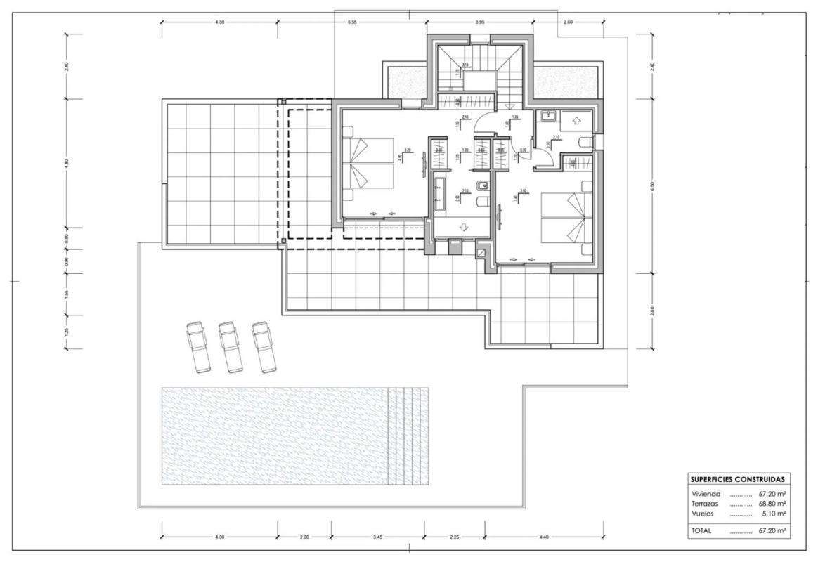 Venta de chalet independiente en Calle Partida la Empedrola, 10, Calpe
plan 2