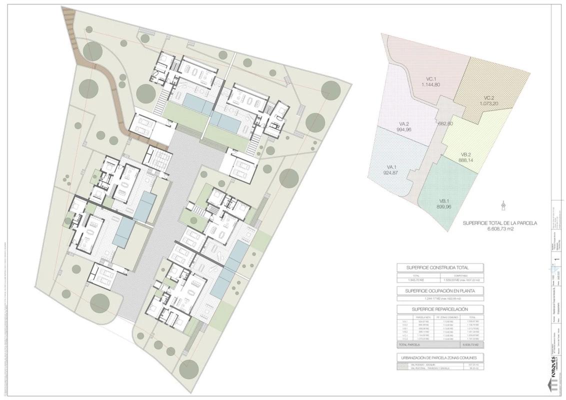 Nowa nieruchomość Villa CBS571 w Moraira plan 1