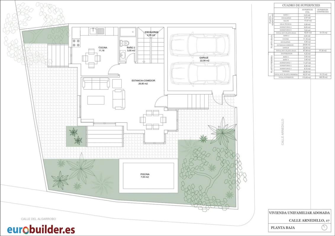 Obra nueva Montecarmelo en Madrid (Revista) plan 2