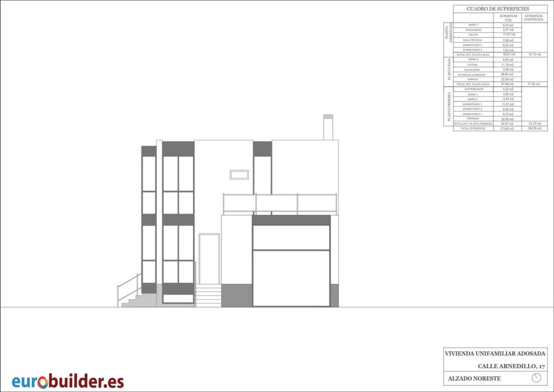 Obra nueva Montecarmelo en Madrid (Revista) plan 4