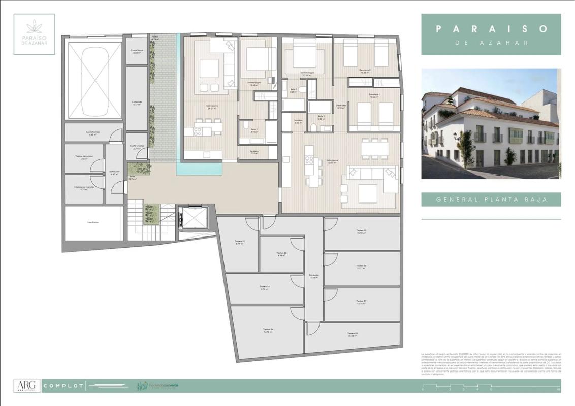 Obra nueva Paraíso de Azahar en Estepona (Revista) plan 2