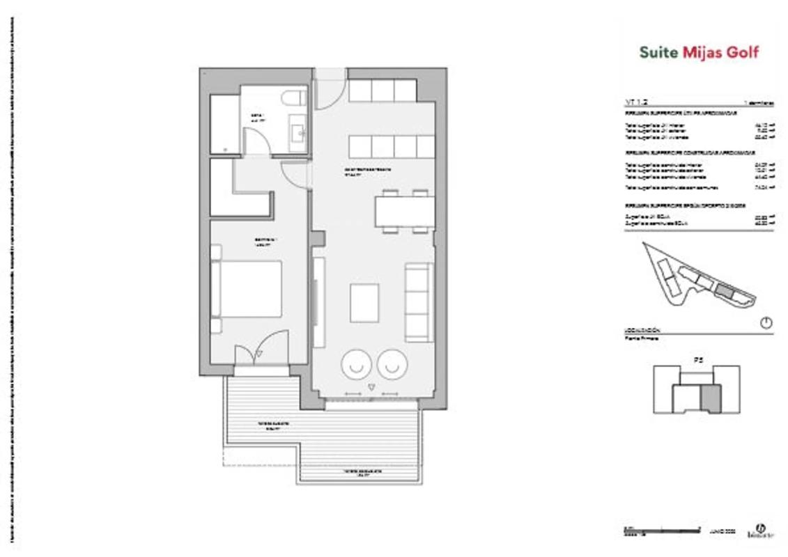 Obra nueva Helvet Green en Mijas (Revista) plan 1