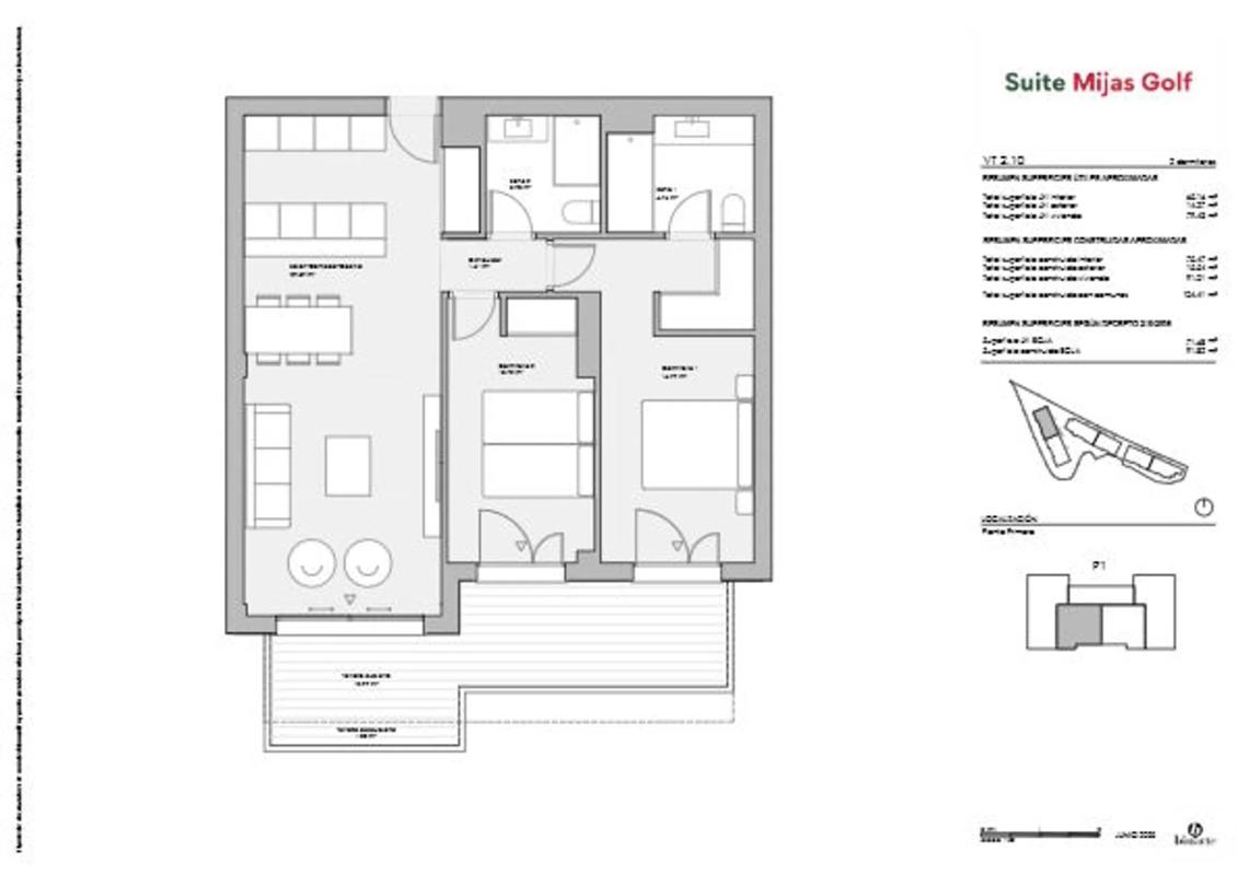 Obra nueva Helvet Green en Mijas (Revista) plan 3
