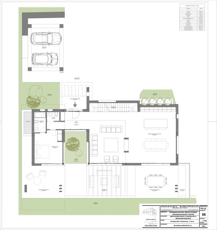 Obra nueva La Alquería en Benahavís (Revista) plan 1