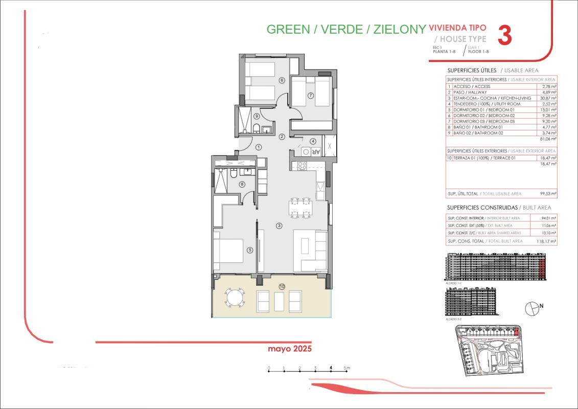 Obra nueva Corallia Resort en Torrevieja (Revista) plan 1